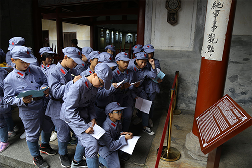 古田學生紅色研學課程_古田紅色拓展基地