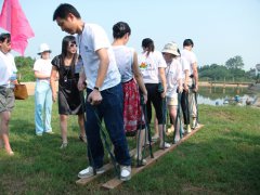 廈門企業(yè)中高層管理人員團(tuán)隊(duì)拓展活動